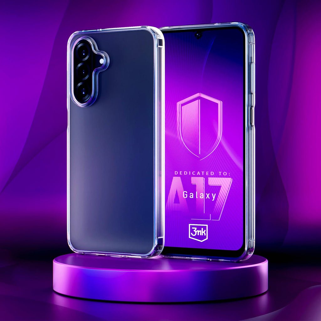 3mk šarvų dėklas, skirtas Samsung Galaxy A17 5G – skaidrus -- Samsung Galaxy A17 5G