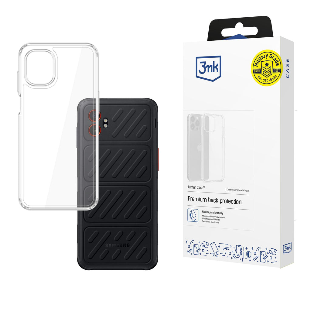 3mk Armor Case for Samsung Galaxy XCover 7 Pro - Transparent -- Samsung Galaxy XCover 7 Pro