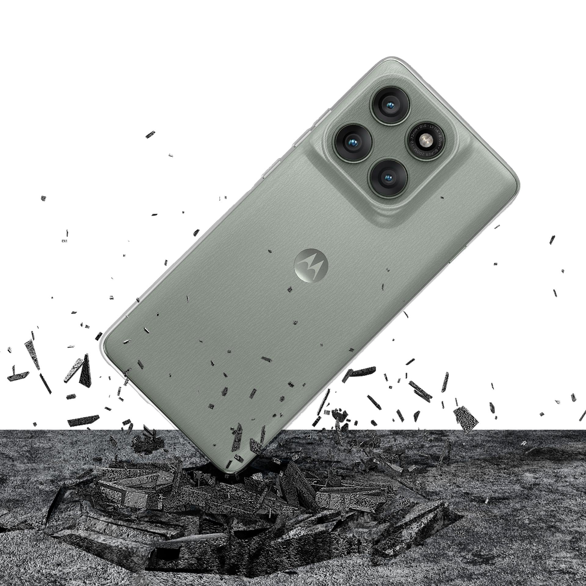 3mk šarvų dėklas, skirtas Motorola Edge 60 Pro – skaidrus -- Motorola Edge 60 Pro