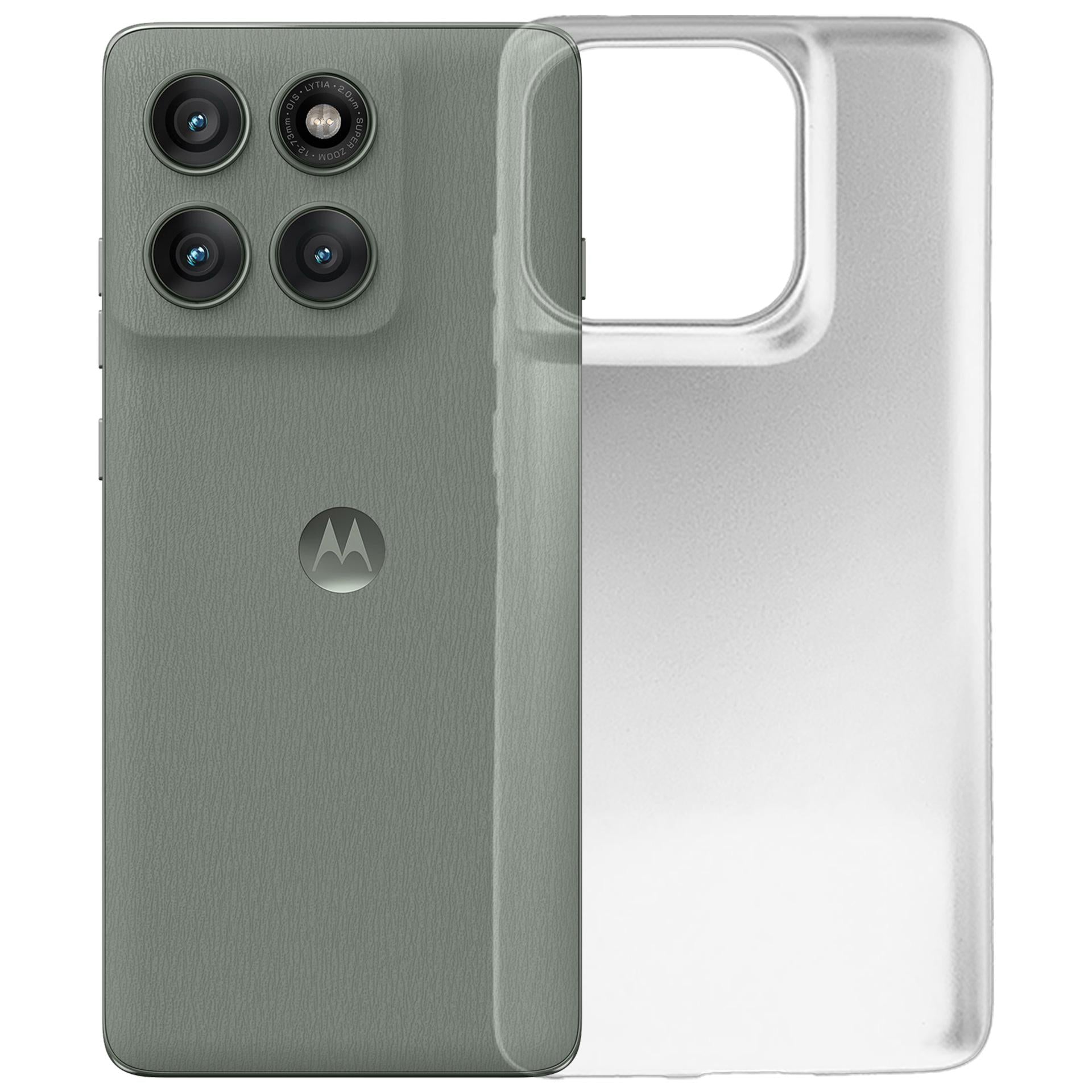 3mk šarvų dėklas, skirtas Motorola Edge 60 Pro – skaidrus -- Motorola Edge 60 Pro