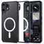 Tech-Protect „MagMat“ MagSafe „CMF Phone 2 Pro“ dėklas – juodas ir skaidrus -- Cell phone cases and covers