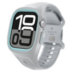 Spigen Liquid Air Pro dirželis, skirtas Apple Watch 10 46mm – pilkas