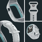 Spigen Liquid Air Pro dirželis, skirtas Apple Watch 10 46mm – pilkas