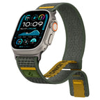 Spigen Athlex oro dirželis, skirtas Apple Watch 44/45/46/49 mm – žalias