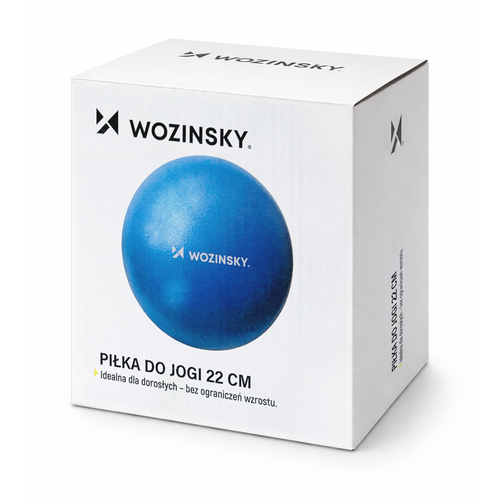 Wozinsky WPDP-N22 reabilitacinis treniravimo kamuolys 22 cm - mėlynas -- Cycling Accessories