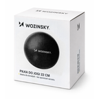 Wozinsky WPDP-C22 reabilitacinis treniravimo kamuolys 22 cm - juodas -- Cycling Accessories