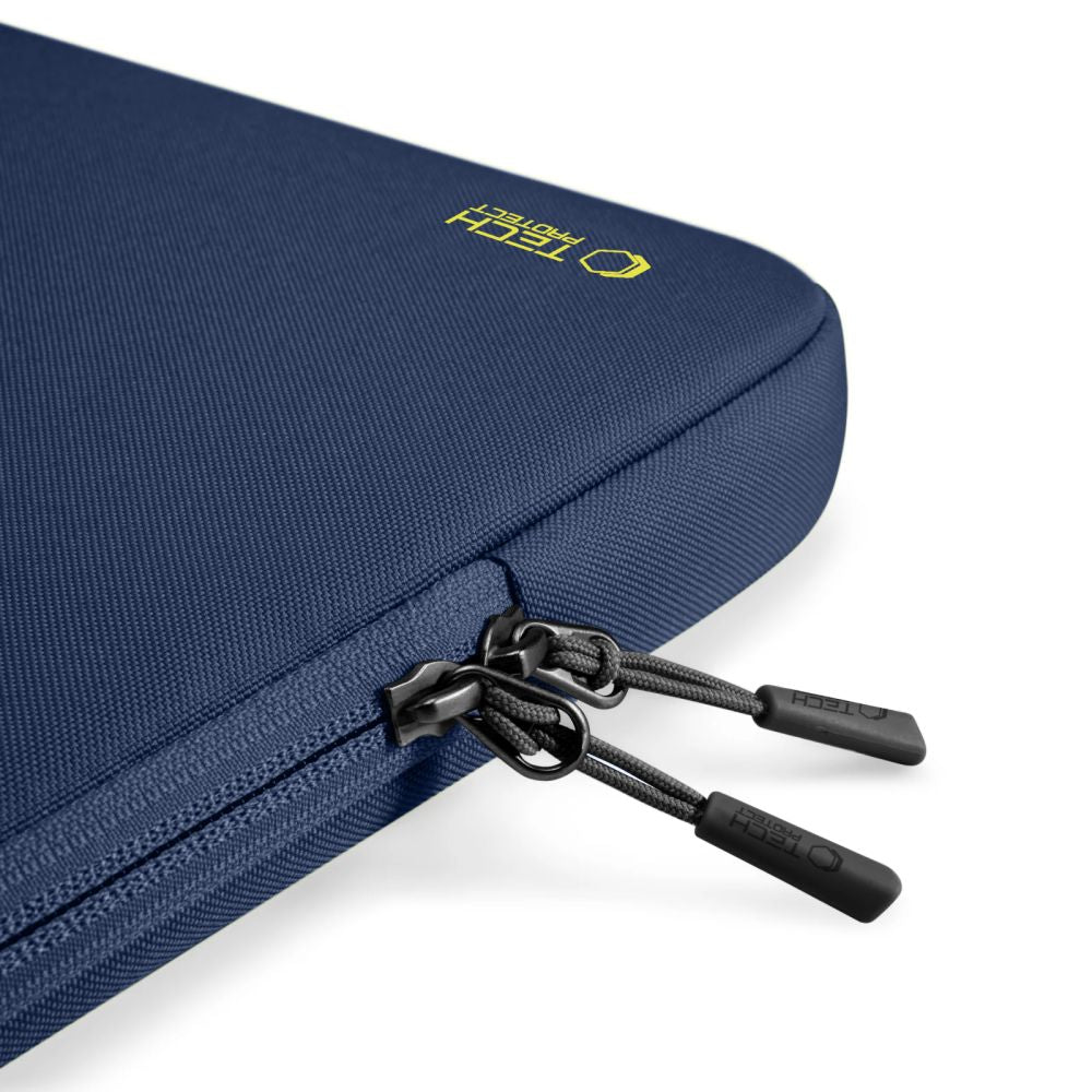 Tech-Protect Defender Nešiojamojo Kompiuterio Krepšys 13-14 - Tamsiai Mėlynas -- Laptop Bags