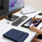 Tech-Protect Defender Nešiojamojo Kompiuterio Krepšys 15-16 - Tamsiai Mėlynas -- Laptop Bags