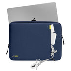 Tech-Protect Defender Nešiojamojo Kompiuterio Krepšys 15-16 - Tamsiai Mėlynas -- Laptop Bags