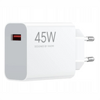 Xiaomi MDY-17-EF 45W USB-A sieninis įkroviklis - baltas