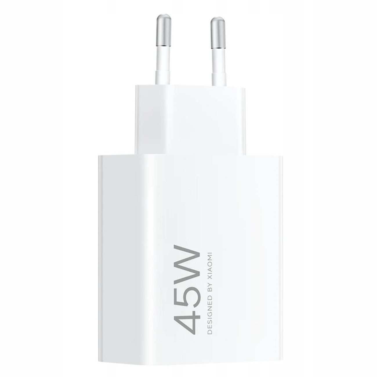 Xiaomi MDY-17-EF 45W USB-A sieninis įkroviklis - baltas