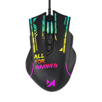 Wozinsky WMGK-7200 laidinė optinė RGB žaidimo pelė 7200 DPI - juoda -- Gaming Accessories