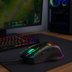 Wozinsky WMGK-7200 laidinė optinė RGB žaidimo pelė 7200 DPI - juoda -- Gaming Accessories
