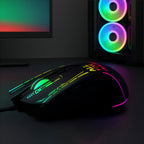 Wozinsky WMGK-7200 laidinė optinė RGB žaidimo pelė 7200 DPI - juoda -- Gaming Accessories
