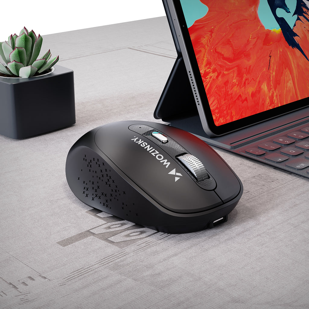 Wozinsky WMGK-1134 ergonominė belaidė pelė – juoda -- Gaming Accessories