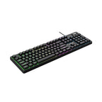 Wozinsky WKG-200 RGB Membraninė Žaidimų Klaviatūra su Slinkties Ratuku - Juoda -- Gaming Accessories