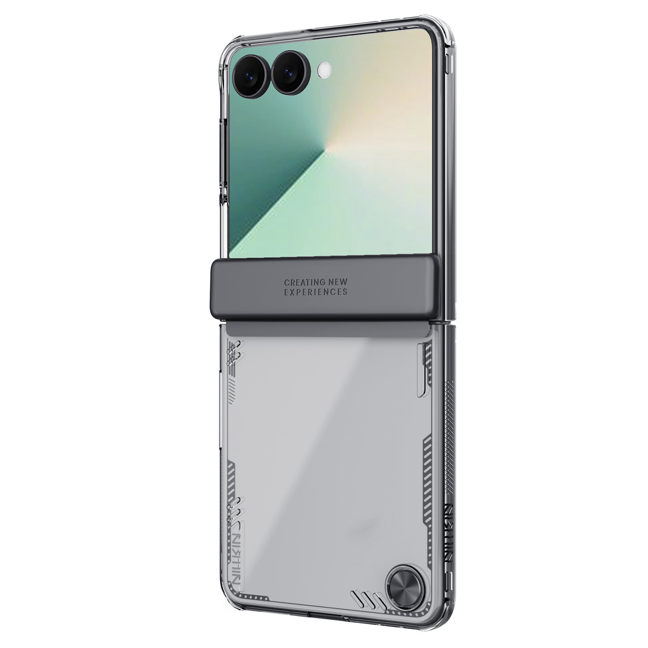 Nillkin Iceblade dėklas Samsung Galaxy Z Flip 7 – juodas