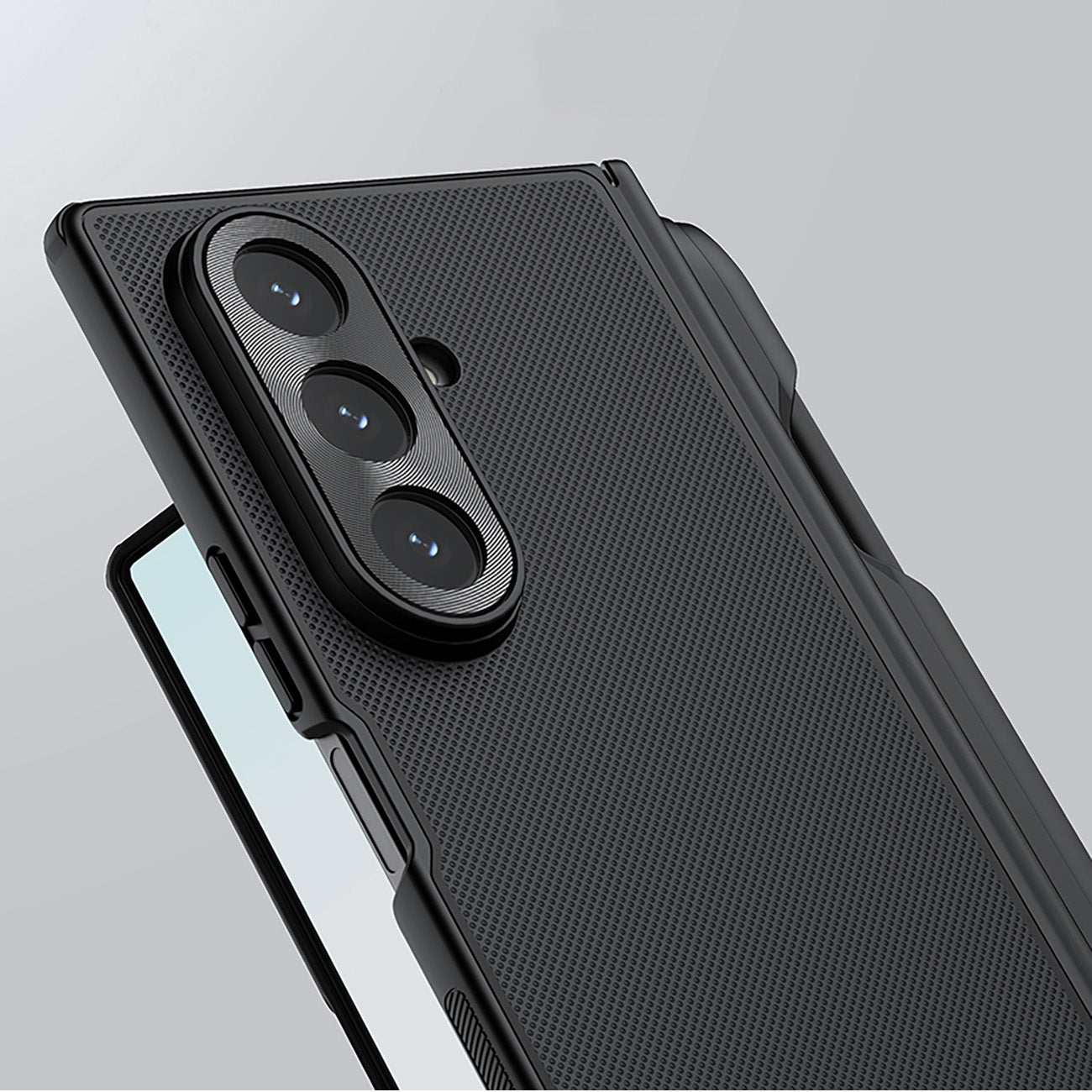 Nillkin magnetinis dėklas Galaxy Z Fold 7 su S Pen – juodas
