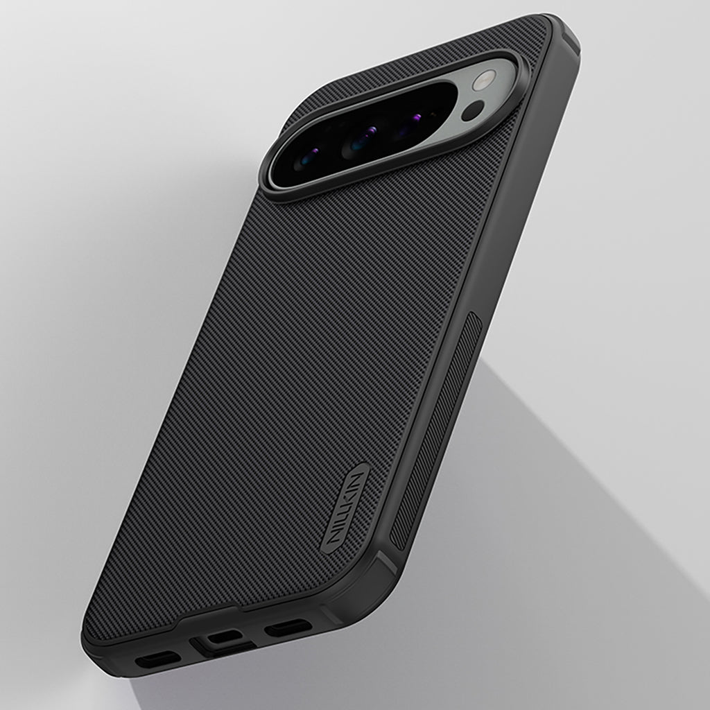Nillkin Super Frosted Shield Pro dėklas Pixel 10 Pro XL – juodas