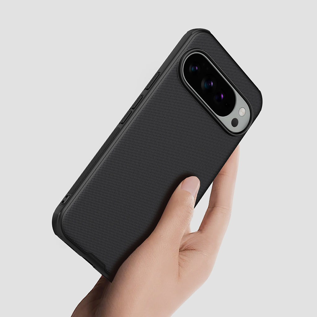Nillkin Super Frosted Shield Pro dėklas Pixel 10 Pro XL – juodas