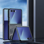 Dux Ducis Aimo dėklas Samsung Galaxy Z Flip7 – juodas -- Samsung Galaxy Z Flip 7