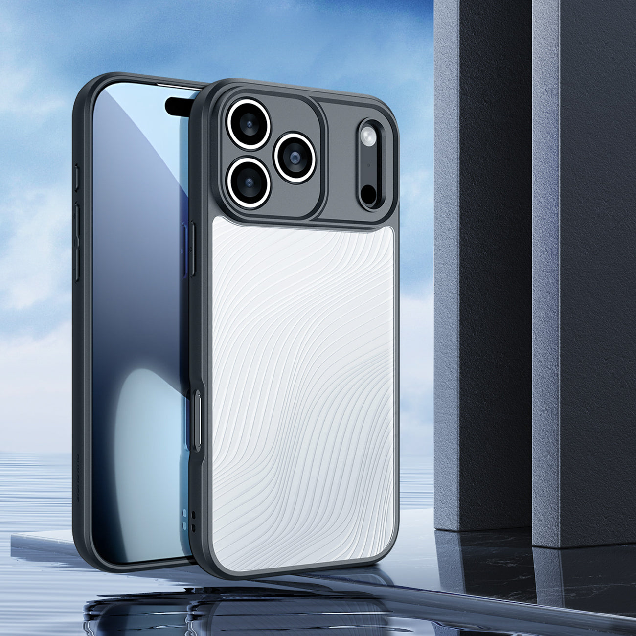 Dux Ducis Aimo dėklas iPhone 17 Pro – juodas