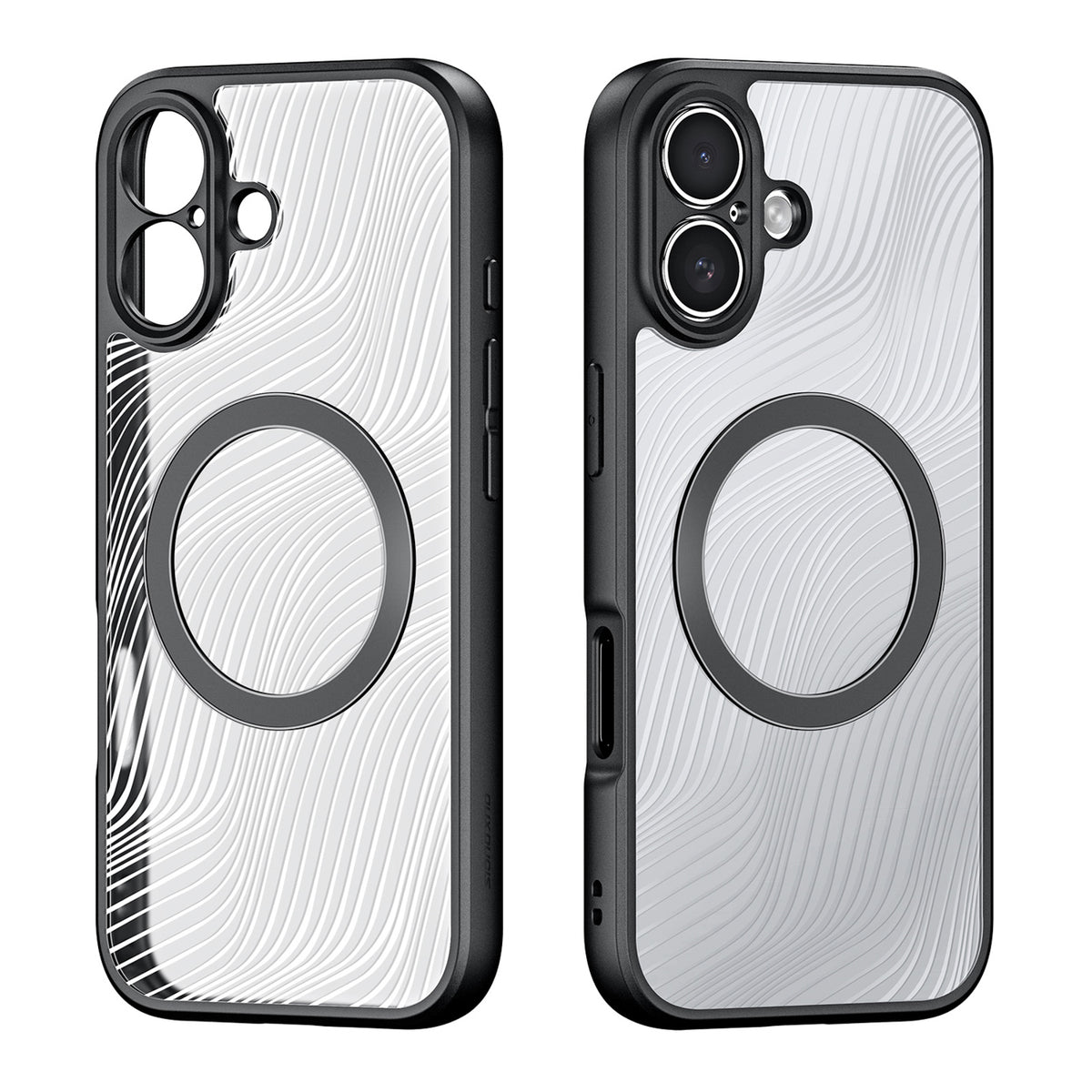Dux Ducis Aimo Mag MagSafe dėklas iPhone 17 – juodas