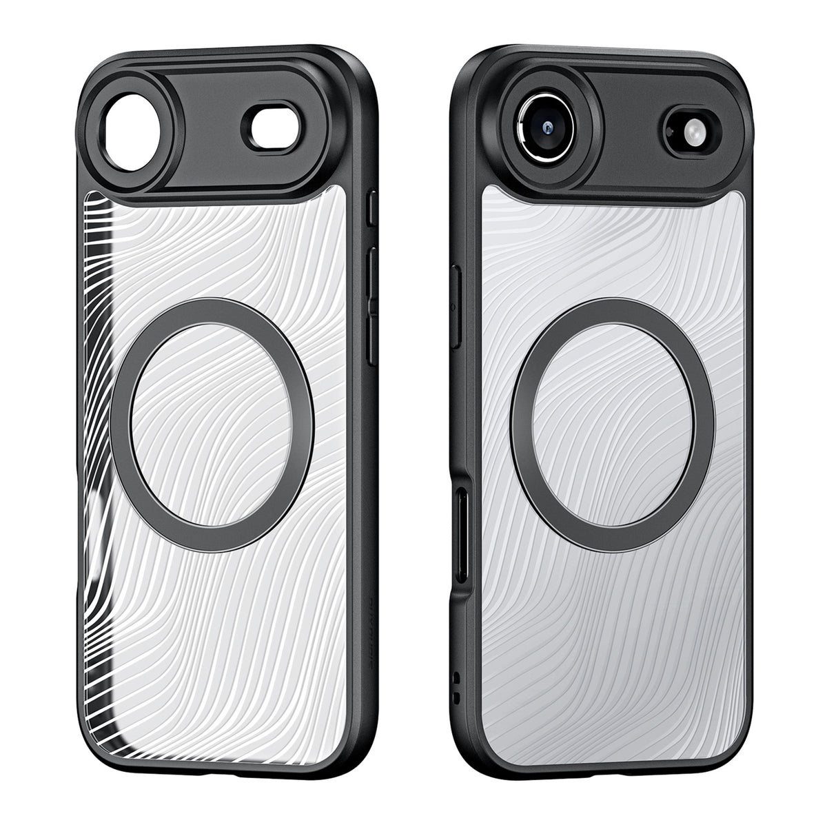 Dux Ducis Aimo Mag magnetinis dėklas iPhone 17 Air – juodas