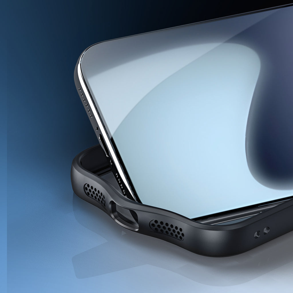 Dux Ducis Aimo Mag MagSafe dėklas iPhone 17 Pro – juodas