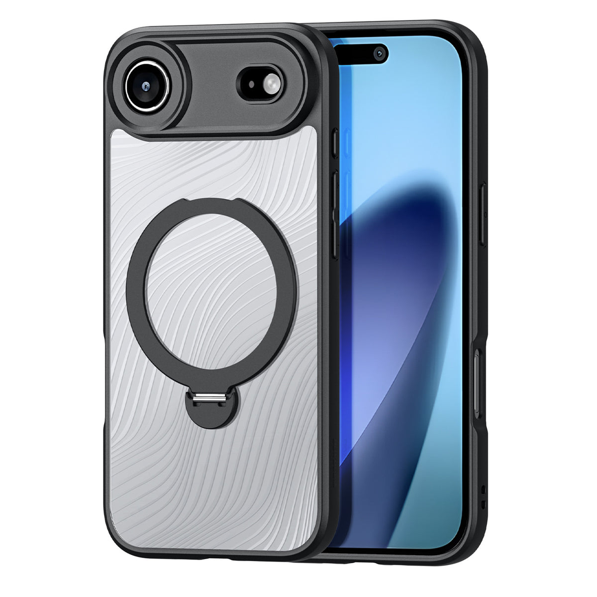 Dux Ducis Aimo Mag MagSafe dėklas iPhone 17 Air – juodas