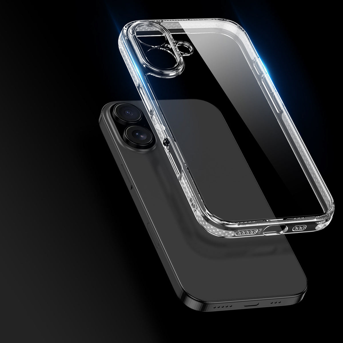Skaidrus Dux Ducis Clin dėklas iPhone 17