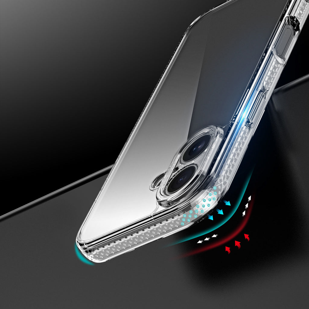 Skaidrus Dux Ducis Clin dėklas iPhone 17