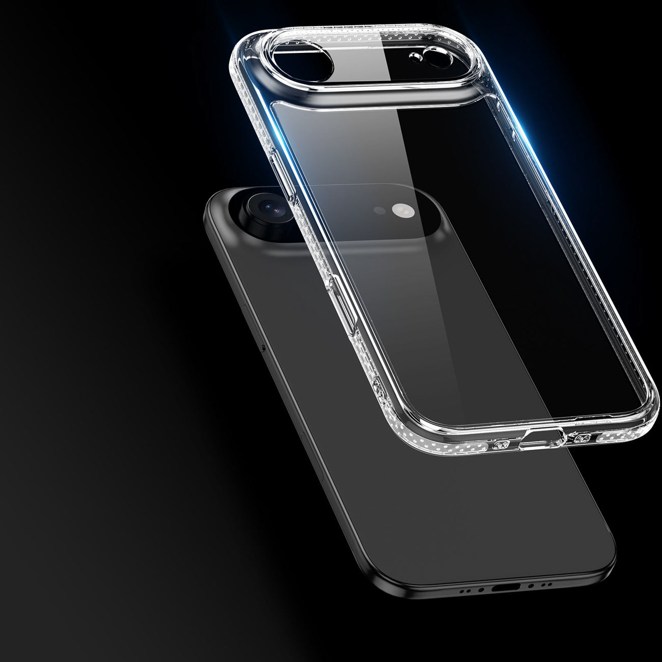 Dux Ducis Clin skaidrus dėklas iPhone 17 Air