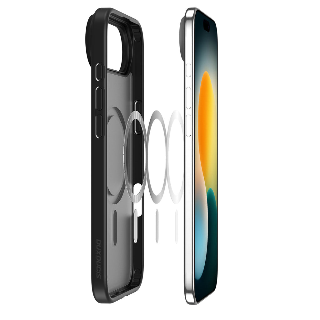 Dux Ducis Yind MagSafe dėklas iPhone 17 Air – juodas