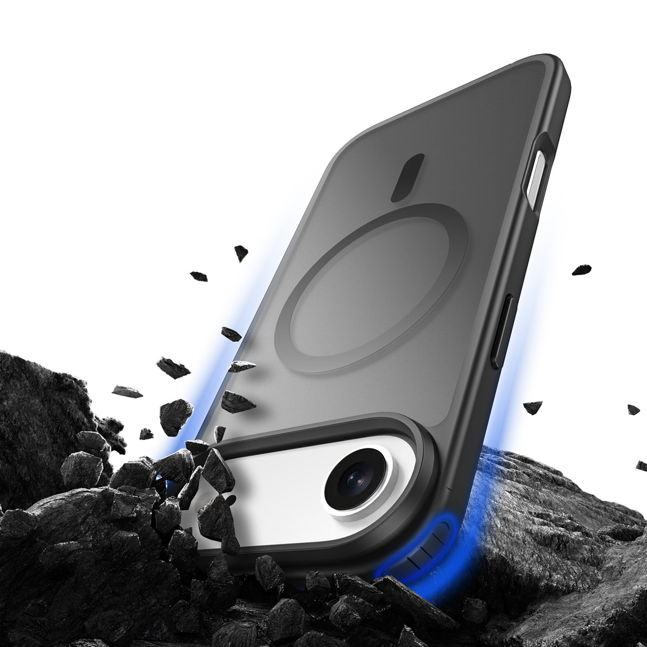 Dux Ducis Yind MagSafe dėklas iPhone 17 Air – juodas