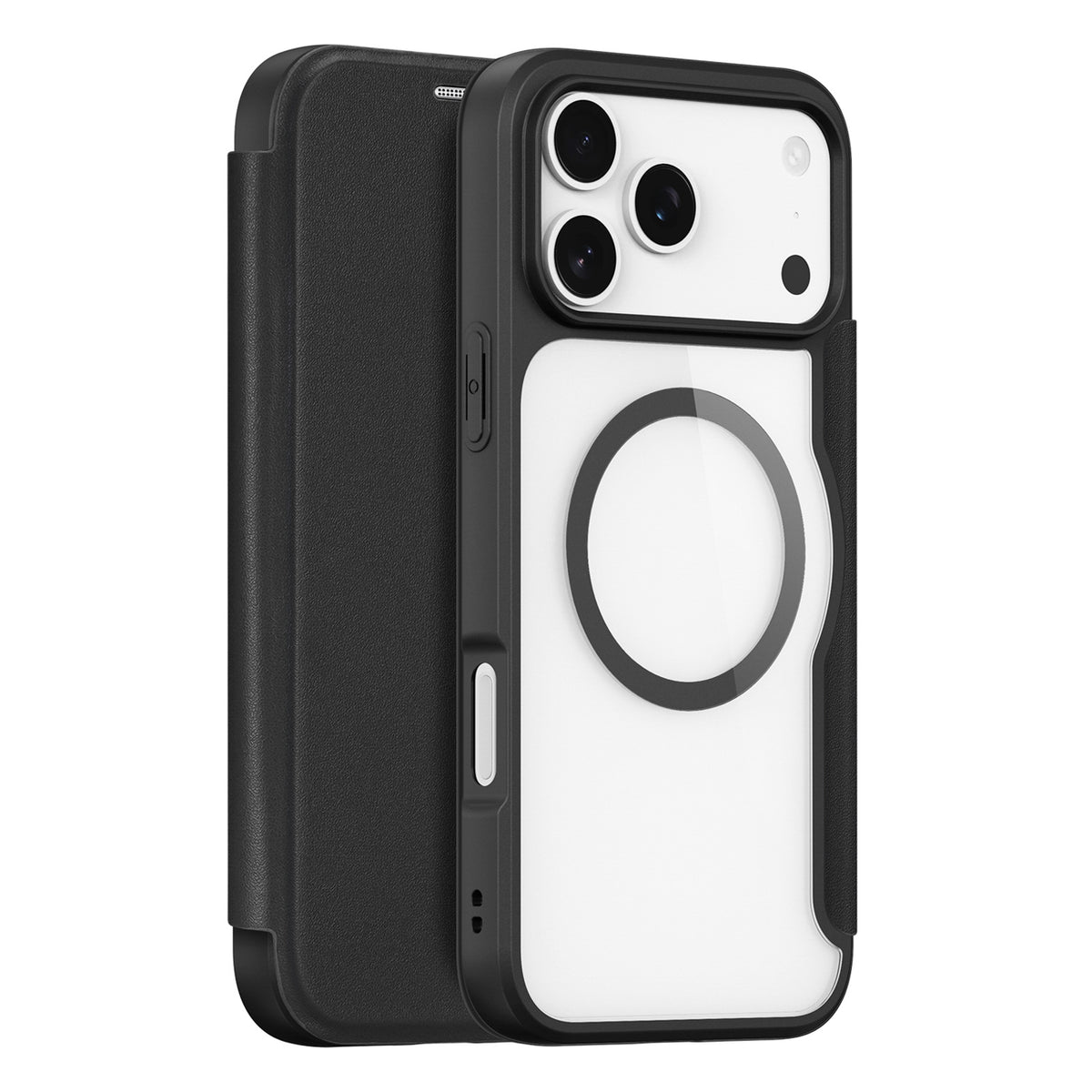 Dux Ducis Skin X Pro MagSafe dėklas iPhone 17 Pro Max – juodas