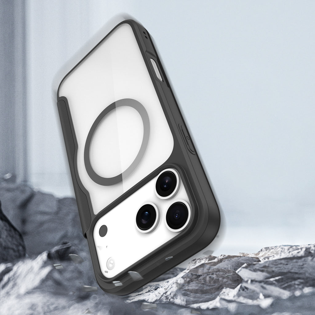 Dux Ducis Skin X Pro MagSafe dėklas iPhone 17 Pro Max – juodas