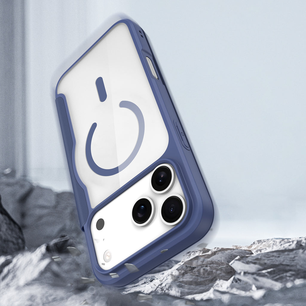 Dux Ducis Skin X Pro dėklas iPhone 17 Pro Max – mėlynas
