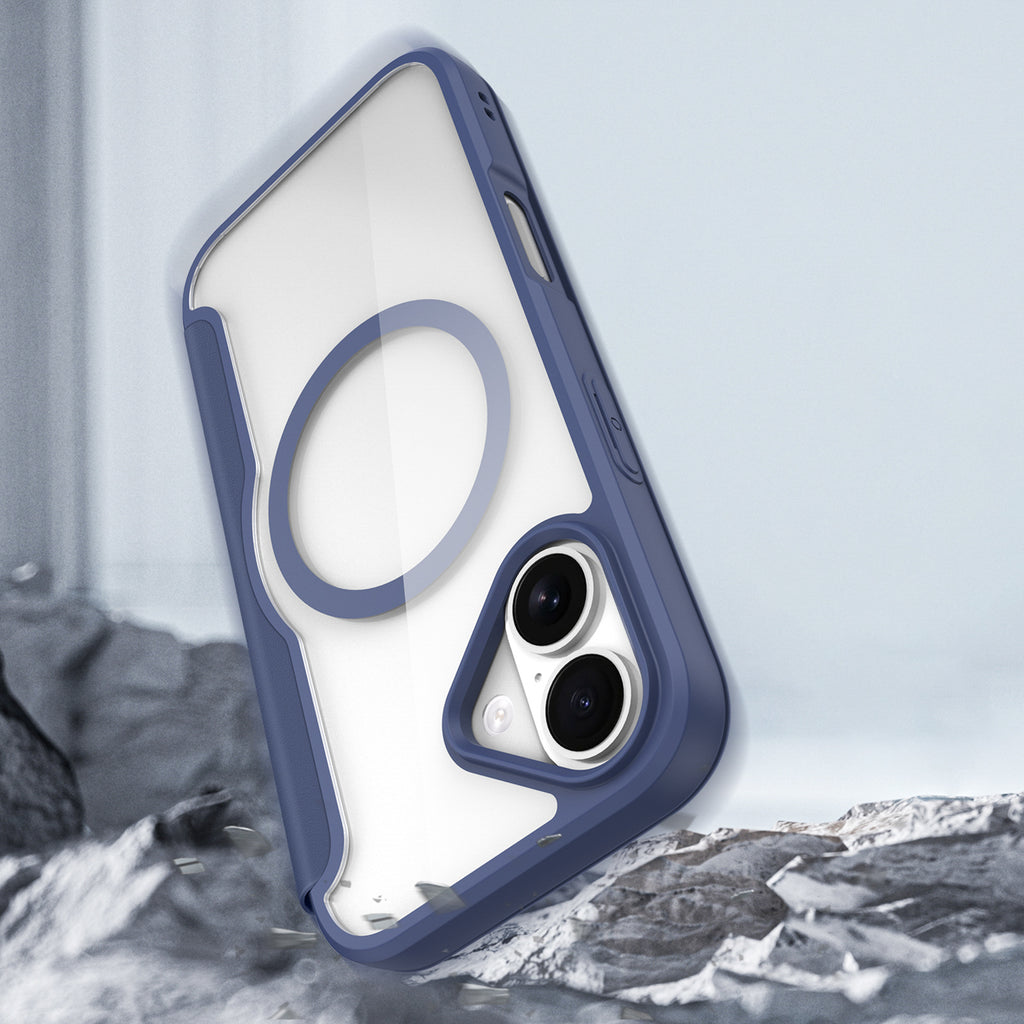 Dux Ducis Skin X Pro MagSafe dėklas iPhone 17 Air – mėlynas
