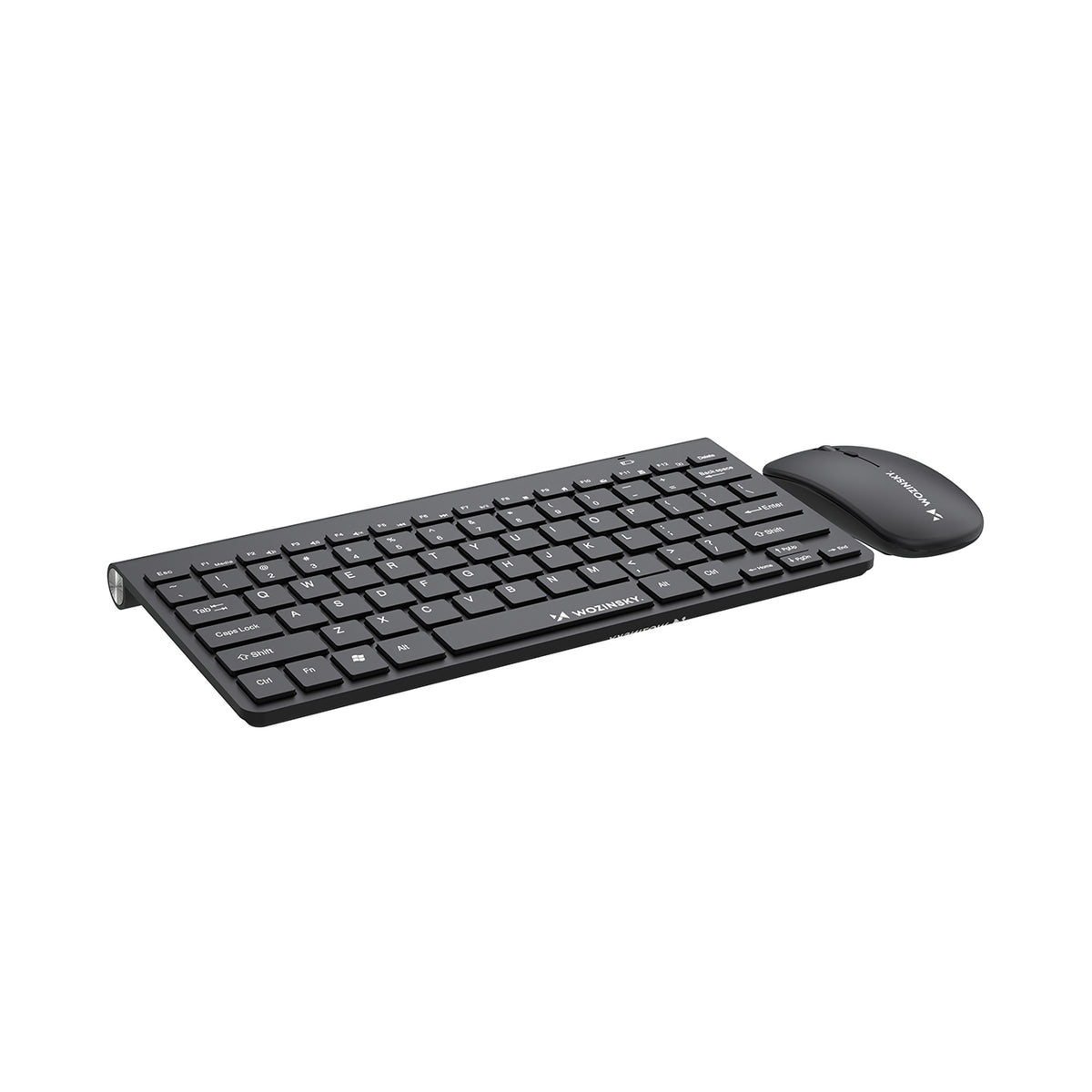 Wozinsky belaidė klaviatūra + kompaktiška pelė rinkinys - juoda -- Gaming Accessories