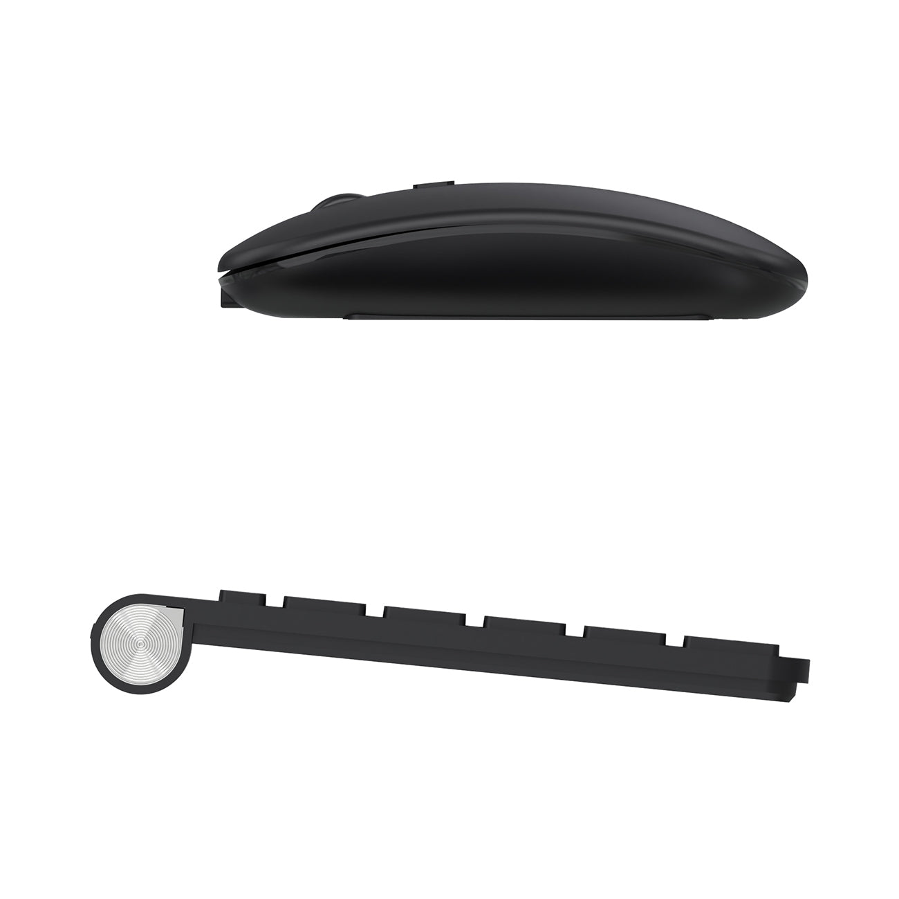 Wozinsky belaidė klaviatūra + kompaktiška pelė rinkinys - juoda -- Gaming Accessories