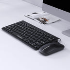 Wozinsky belaidė klaviatūra + kompaktiška pelė rinkinys - juoda -- Gaming Accessories
