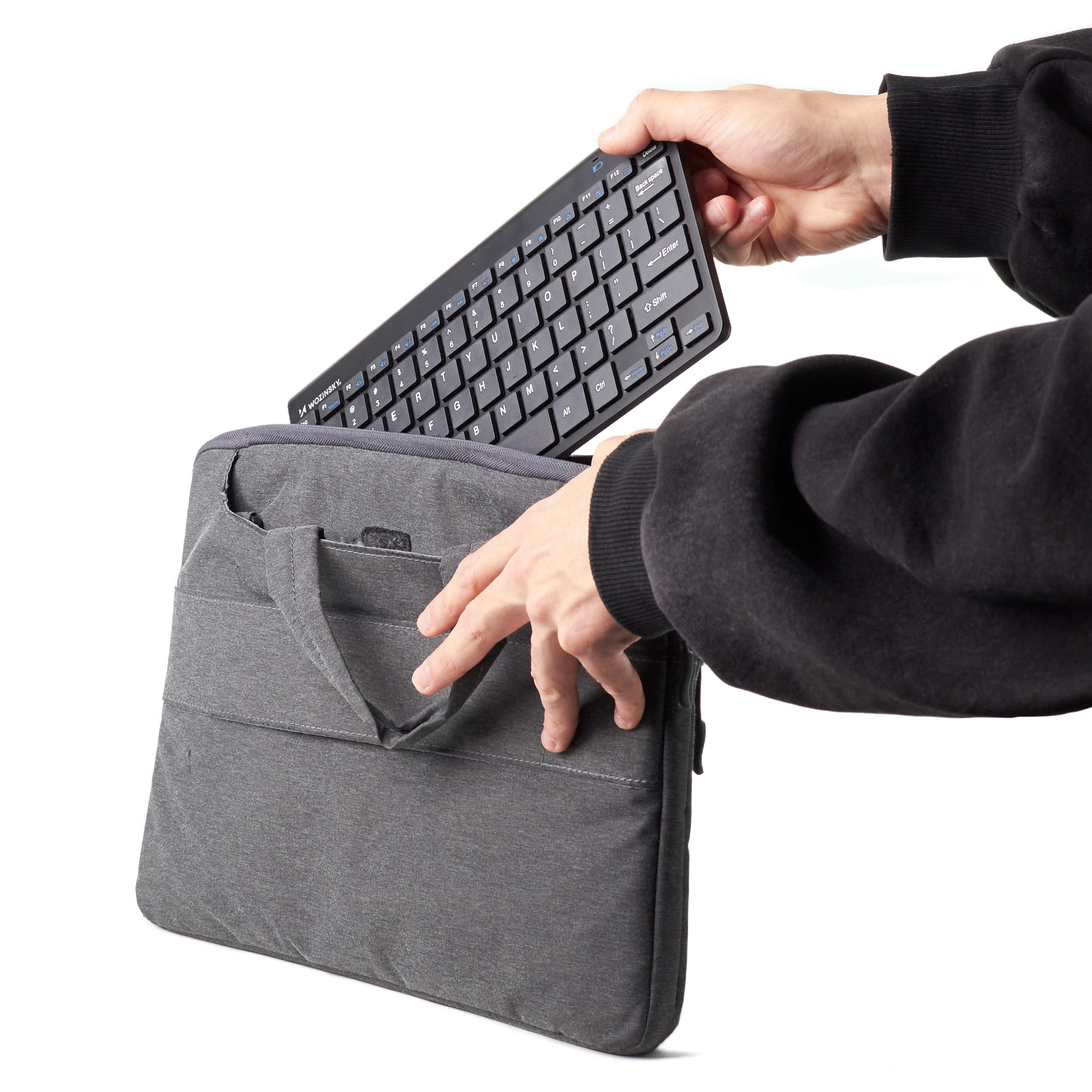 Wozinsky belaidė klaviatūra + kompaktiška pelė rinkinys - juoda -- Gaming Accessories