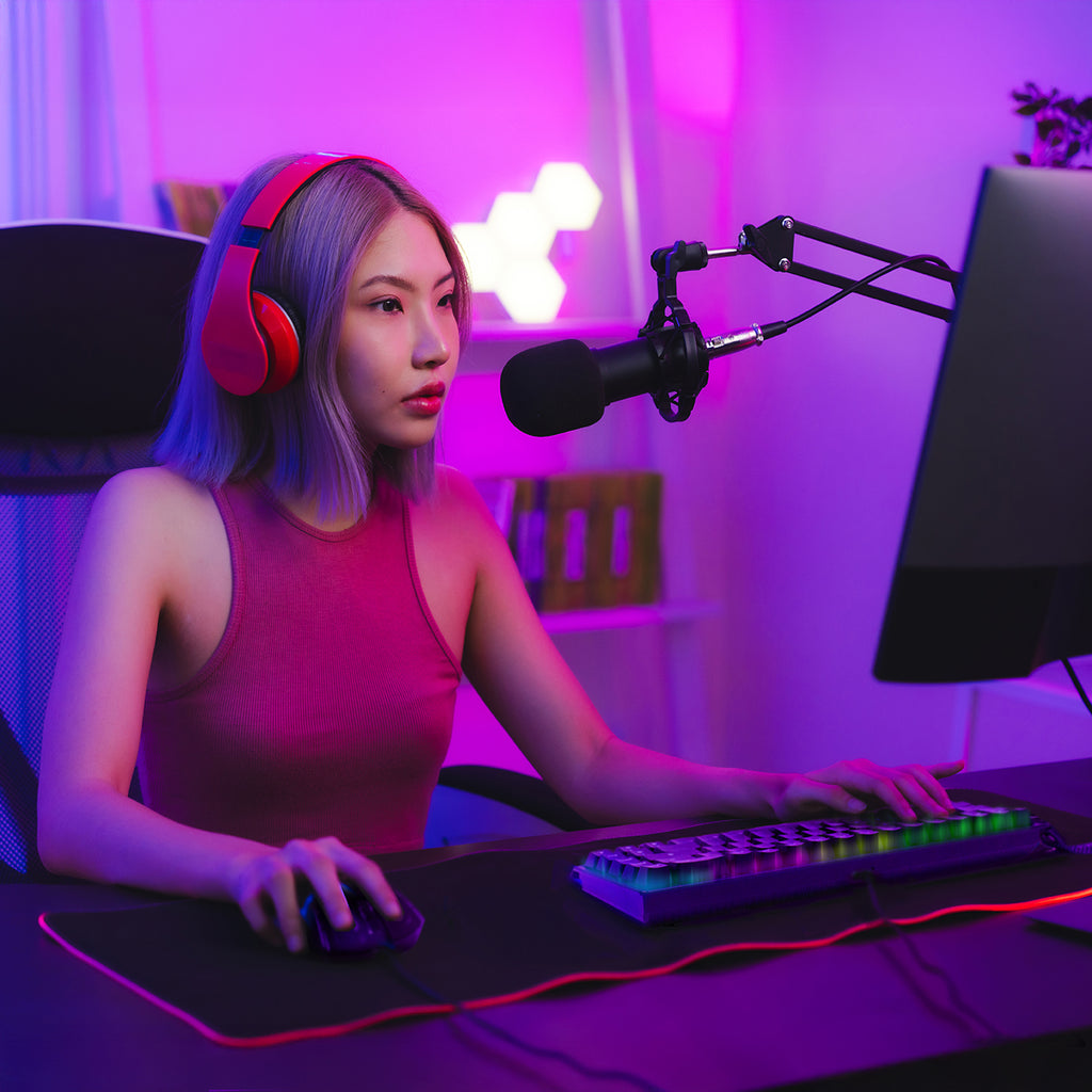 Wozinsky WKGP-1165 Mechaninė Žaidimų Klaviatūra su RGB Apšvietimu - Juoda -- Gaming Accessories