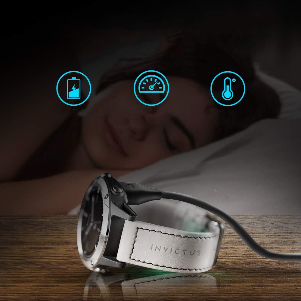 Tech-Protect MC04 UltraBoost USB-C laidas Garmin laikrodžiui 1m - juodas -- Cell phone cables