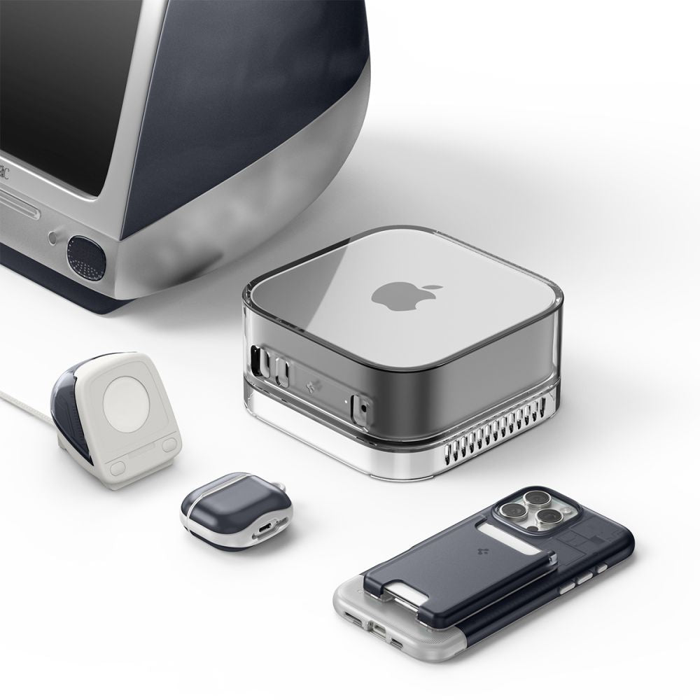 Spigen Classic C1 stovas Apple Watch – pilkas -- Apple Watch
