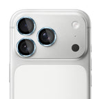 3mk Lens Protection Pro grūdintas stiklas, skirtas iPhone 17 Pro / 17 Pro Max – šviesiai mėlynas