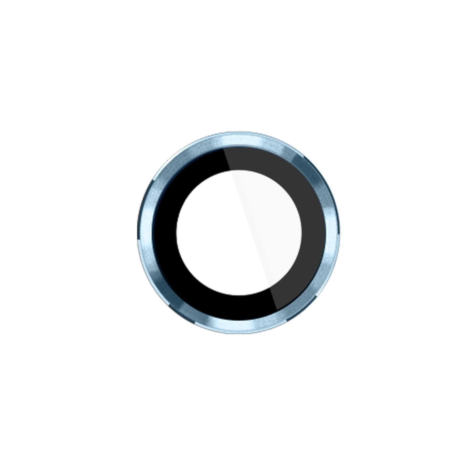3mk Lens Protection Pro grūdintas stiklas, skirtas iPhone 17 Pro / 17 Pro Max – šviesiai mėlynas