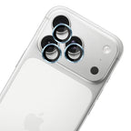 3mk Lens Protection Pro grūdintas stiklas, skirtas iPhone 17 Pro / 17 Pro Max – šviesiai mėlynas
