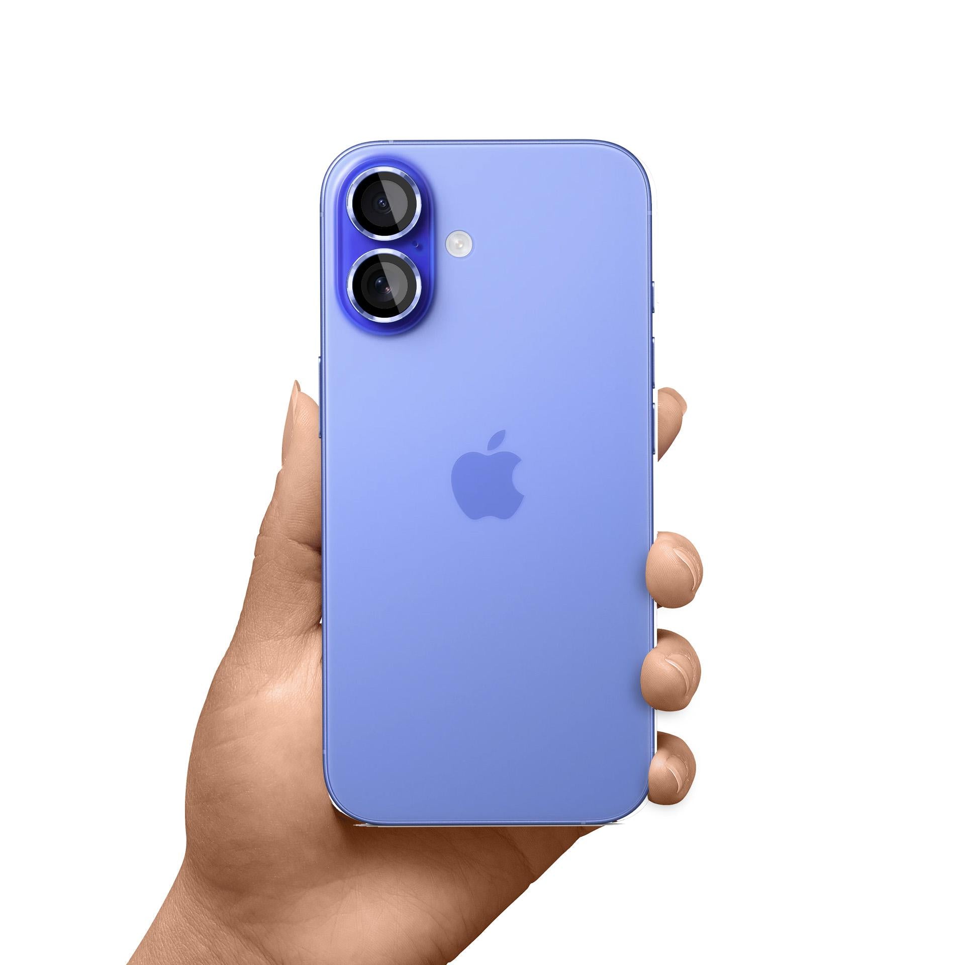 3mk Lens Protection Pro grūdintas stiklas, skirtas iPhone 17 – mėlynas